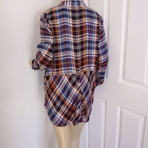 Lucky Brand Plaid Long Sleeve Shirt - Picture 3 of 6